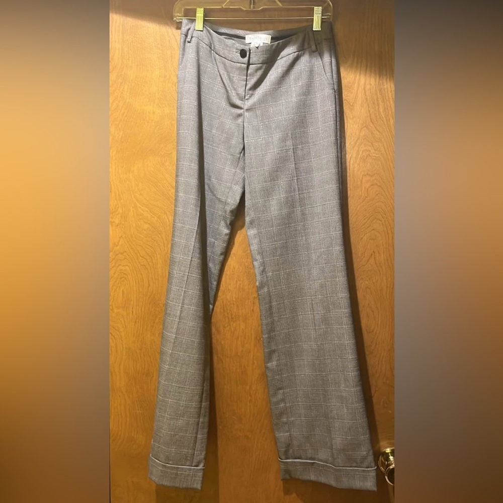 White House Black Market gray dress pants